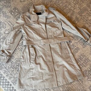 Talbots Petites Beige Trench Coat 4P